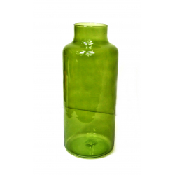 Wazon szklany Kolorowy Wysoki 35cm Zielony